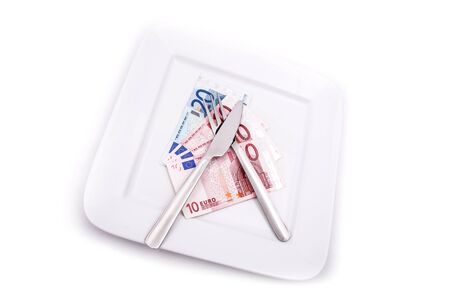 Price of Food and eating wealth の写真素材