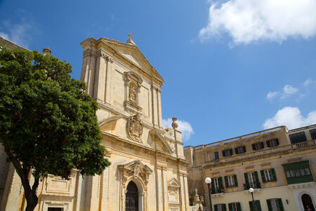 The Church Saint Dominic in Rabat, Malta.の写真素材