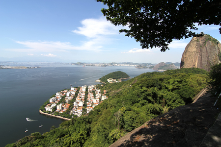View over Rio de Janeiro, Brazil, South america.の写真素材