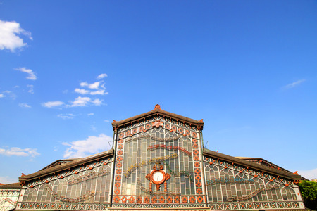 The famous Porta Palazzo in Turin, Italy.のeditorial素材