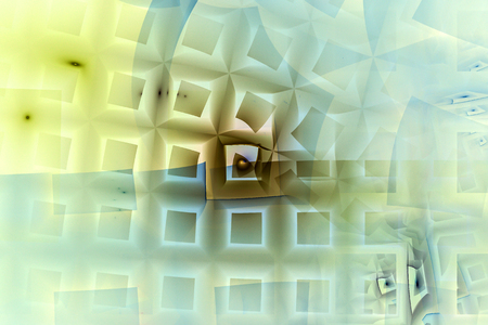 A abstract fractal background created using the recursive fractal flame algorithm.の写真素材