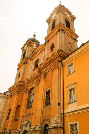 Historic architecture in Sopron, Hungary, Europe.のeditorial素材