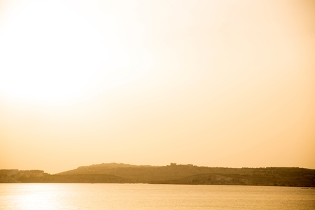 Nightfall in Bugibbaの写真素材