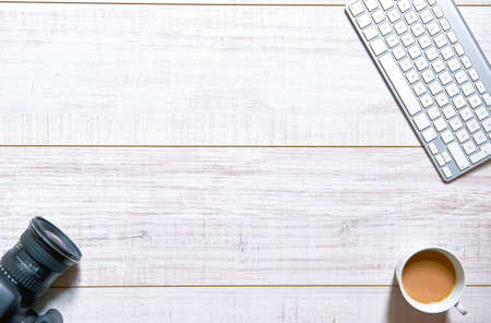 View of a tabletopの写真素材