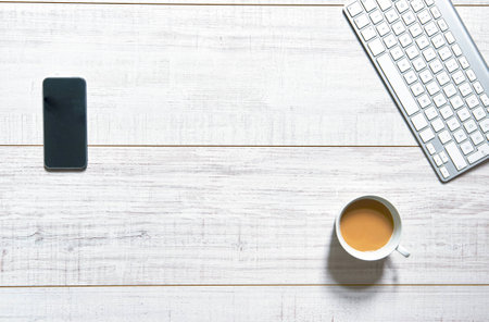 View of a tabletopの写真素材