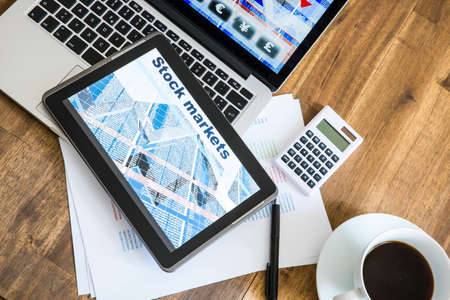 Stock market calculations and trading with a Tablet PC and Lapto