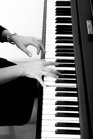 Piano playerの写真素材