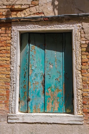 View on the historic architecture in Venice, Italy on a sunny day.の写真素材