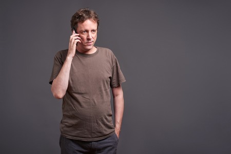 Man with a smartphone