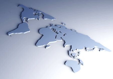 3D World mapのeditorial素材