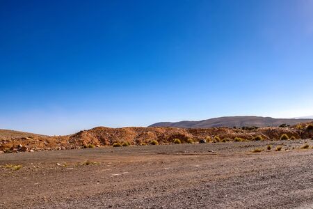 Landscape view of Salta, Argentina, South America on a sunny day.の写真素材