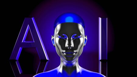 AI Artificial Intelligenceの写真素材