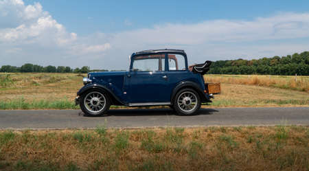 vintage car oldtimer outside