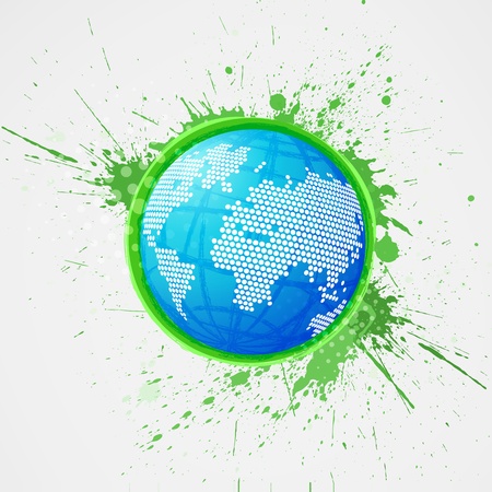 Abstract globeのイラスト素材