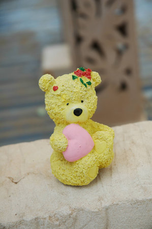 yellow bearの写真素材