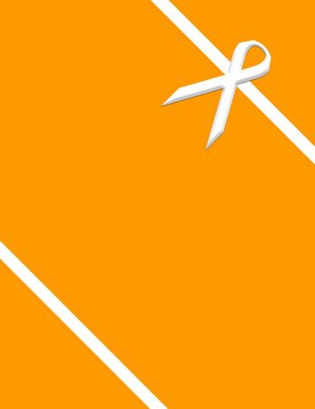 Orange Christmas wrapping paper background with copy space.の写真素材