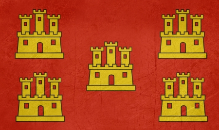 Grunge illustration of French province of national state of Poitou-Charentes, France.の写真素材