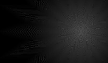 Abstract background pattern. Twenty-pointed star-shaped stripes in black and gray gradient. The radial illusion extends from the corner. Vector illustration.のイラスト素材
