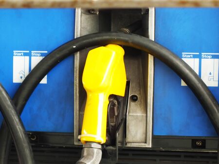 The oil refill in oil stationの写真素材