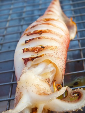squid grill is delicious   