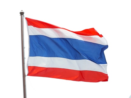 Flag of Thailand or siam .の写真素材