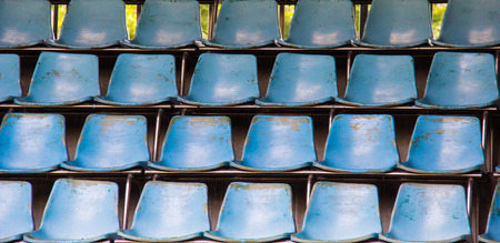 Blue seats