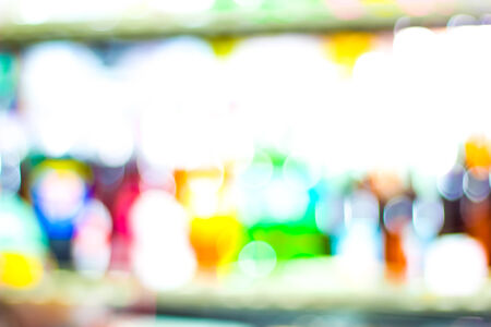 Colorful light with bokeh