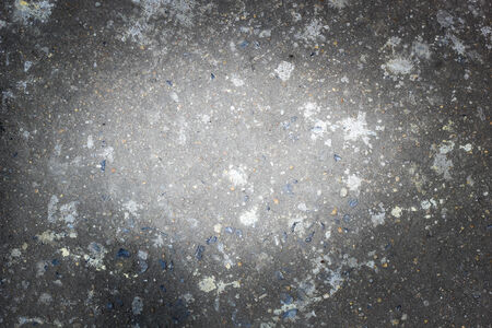 Grey and white stain texture on the concrete floorの写真素材