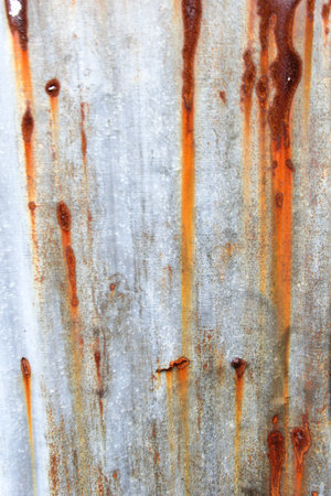 Texture of corrosion zincの写真素材