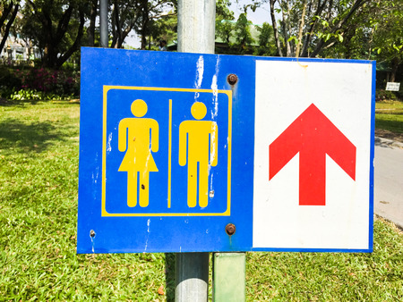 Sign of toiletの写真素材