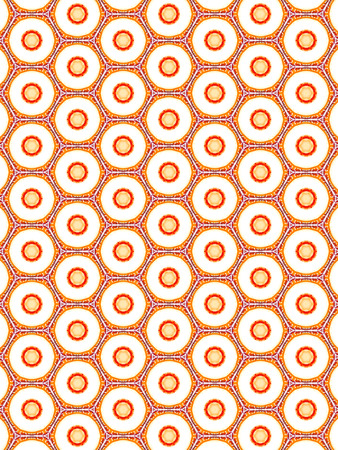 colorful shapes pattern backgroundの写真素材