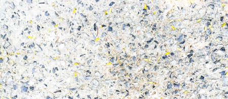 Concrete street texture with rock