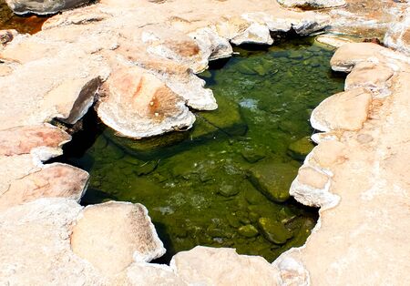 River in the rockの写真素材