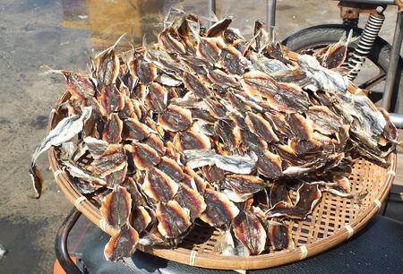 Dried fishの写真素材