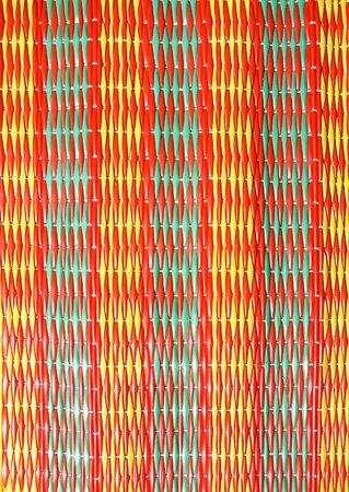 a mat striped is beatiful and colorful