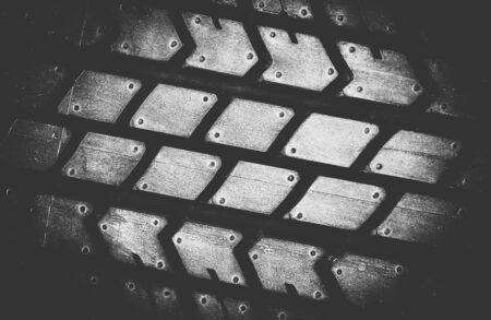 Black tire patternの素材