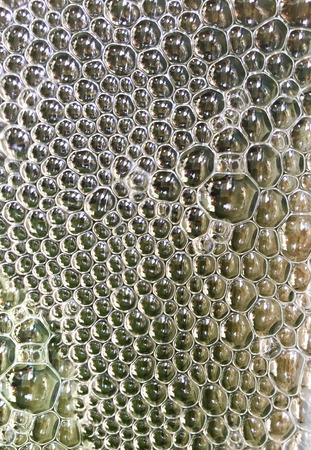 Clear bubble in the water with oxygen engineの写真素材