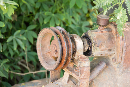 Ancient shaft object for working farmerの写真素材