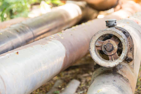 Ancient shaft object for working farmerの写真素材