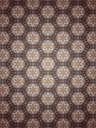 Abstract beautiful multi shapes pattern backgroundの写真素材