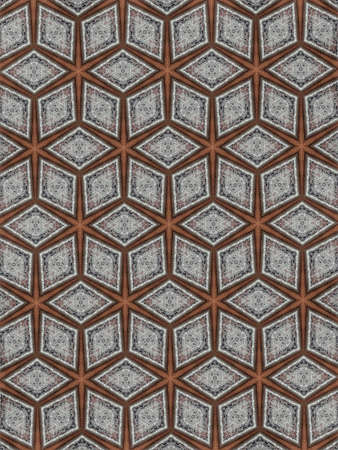 Abstract beautiful multi shapes pattern backgroundの写真素材