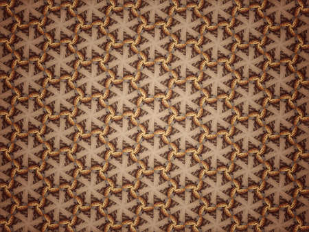 Abstract beautiful multi shapes pattern backgroundの写真素材