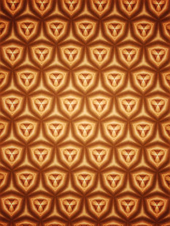 Abstract beautiful multi shapes pattern texture background, grunge tone styleの写真素材