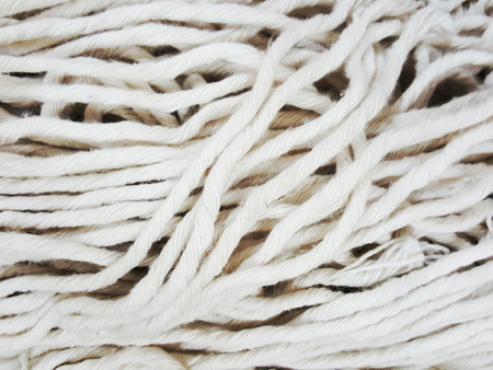 Close up mop ropeの写真素材