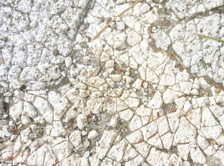 Crack white stone backgroundの写真素材