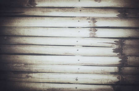 Old bamboo wood backgroundの写真素材