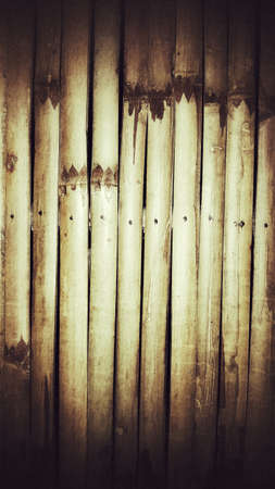 Old bamboo wood backgroundの写真素材