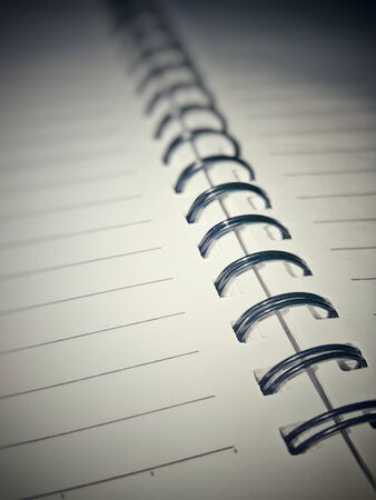 Vintage noteの写真素材