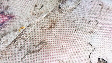Crack and outworn canvas background
