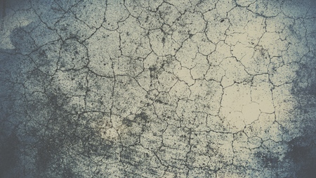 Crack and grunge dirty stain on the old cement backgroundの写真素材